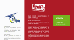 Desktop Screenshot of bodyflying.ch